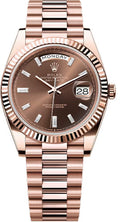 rolex-day-date-40-40mm-chocolate-diamond-set-dial-fluted-bezel-president-bracelet-228235-new-2024-model
