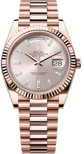 rolex-day-date-40-40mm-sundust-diamond-set-dial-fluted-bezel-president-bracelet-228235-new-2024-model