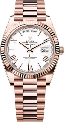 rolex-day-date-40-40mm-slate-white-roman-dial-fluted-bezel-president-bracelet-228235-new-2024-model