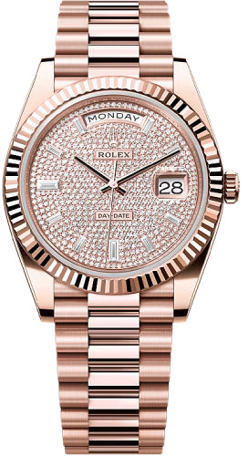 rolex-day-date-40-40mm-diamond-paved-dial-fluted-bezel-president-bracelet-228235-new-2024-model