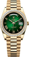 rolex-day-date-40-40mm-green-ombre-dial-diamond-set-bezel-president-bracelet-228398tbr-new-2024-model