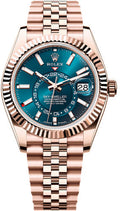 rolex-sky-dweller-42mm-blue-green-dial-fluted-bezel-jubilee-bracelet-336935-new-2024-model