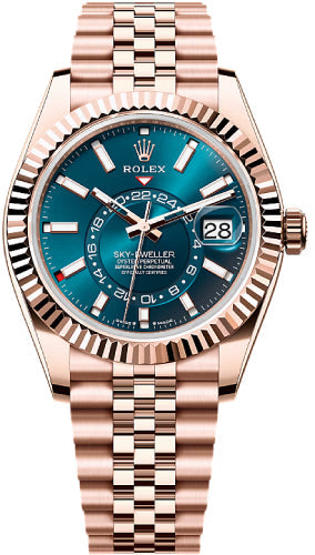 rolex-sky-dweller-42mm-blue-green-dial-fluted-bezel-jubilee-bracelet-336935-new-2024-model