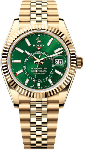 rolex-sky-dweller-yellow-gold-42mm-bright-green-dial-fluted-bezel-jubilee-bracelet-336938-2025