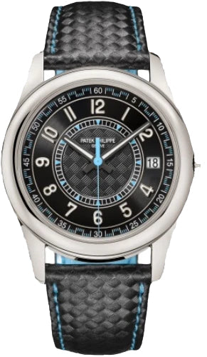 patek-philippe-calatrava-date-sweep-seconds-white-gold-black-carbon-motif-dial-sky-blue-6007g-011