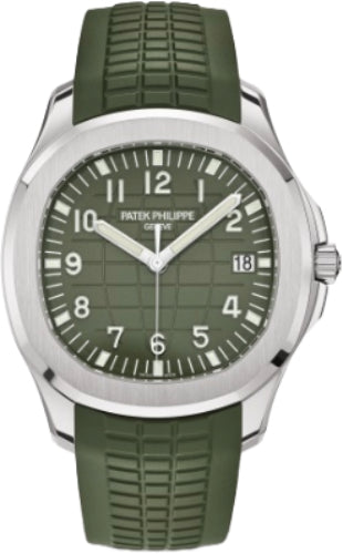 patek-philippe-aquanaut-jumbo-white-gold-khaki-green-dial-5168g-010