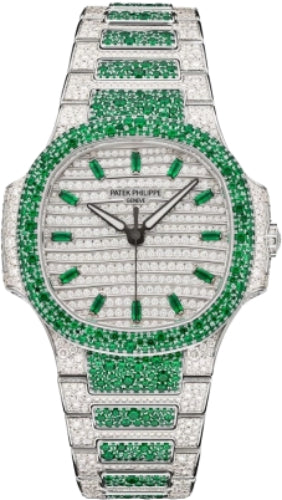 patek-philippe-nautilus-haute-joaillerie-white-gold-set-with-emeralds-diamonds-7118-1453g-001