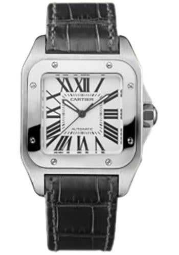 cartier-santos-100-watch-medium-steel-case-alligator-strap-w20106x8