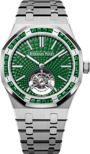 audemars-piguet-royal-oak-41mm-selfwinding-flying-tourbillon-titanium-green-dial-emerald-bezel-26532ic-ee-1220ti-01
