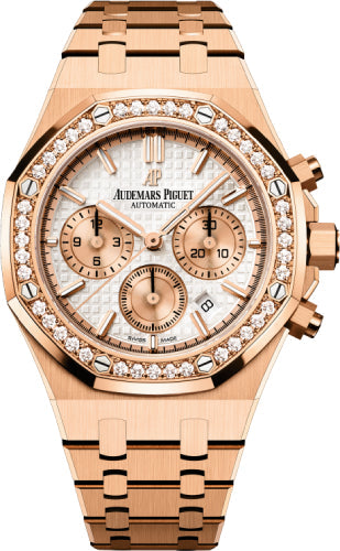 audemars-piguet-royal-oak-38mm-chronograph-rose-gold-silver-dial-diamond-bezel-26315or-zz-1256or-01