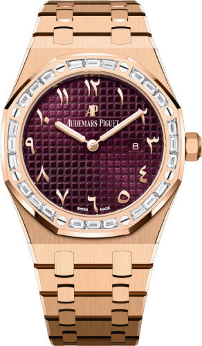 audemars-piguet-royal-oak-33mm-rose-gold-diamond-baguette-bezel-purple-dial-67656or-zz-1261or-01