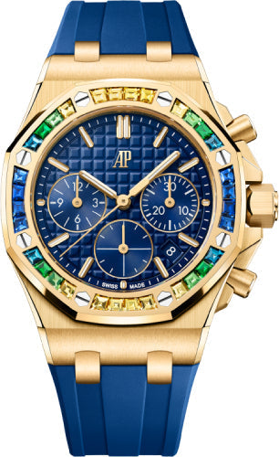 audemars-piguet-royal-oak-offshore-37-mm-chronograph-yellow-gold-sapphires-bezel-blue-dial-26236ba-yy-d346ca-01