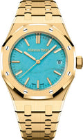 audemars-piguet-royal-oak-yellow-gold-turquoise-dial-37mm-15550ba-oo-1356ba-01